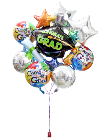 Balloon Gift - Grad helium balloon X 8 (C) - L3120224 Photo