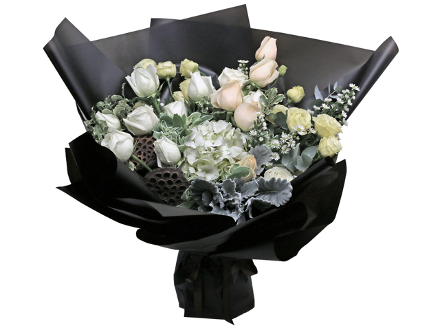 Florist Flower Bouquet - France style rose florist bouquet RD09 - L76604275 Photo