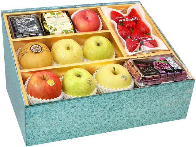 Fruit Basket - CNY Panorama Fruits Gift Box CNY6 - 0DP0105B4 Photo